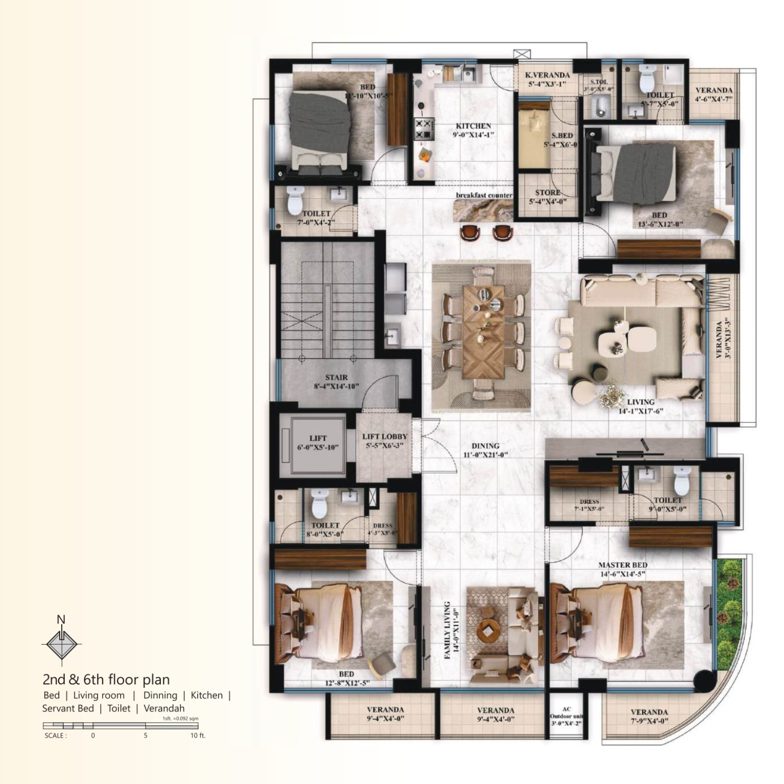 Tune Terrace Floor Plan 4